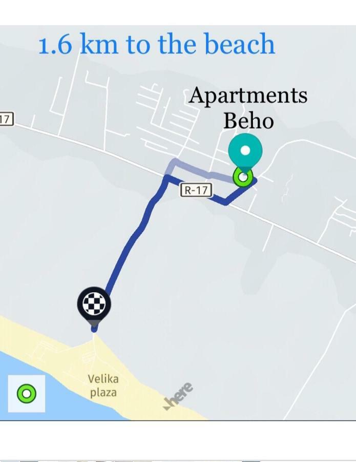 Apartments Beho Улцинь Экстерьер фото